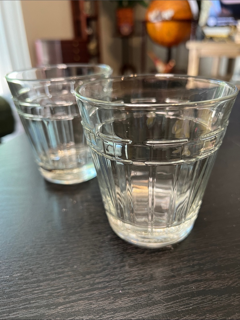Longaberger Woven Tradition Glasses Tumblers Double Old Fashioned Set of 2 USA
